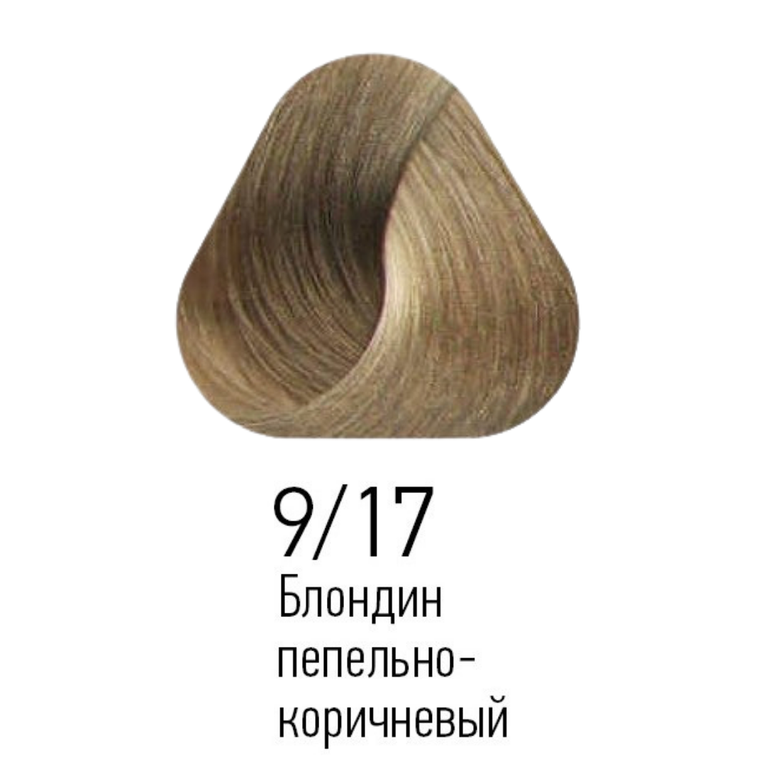 Краска для волос Estel Professional Princess Essex тон 9.17 блондин пепельно-коричневый 60мл