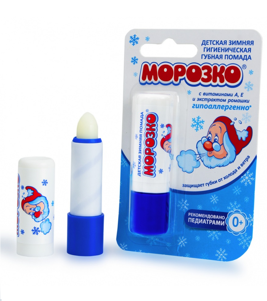 Гигиеническая помада Морозко защита от холода и ветра 2.8г