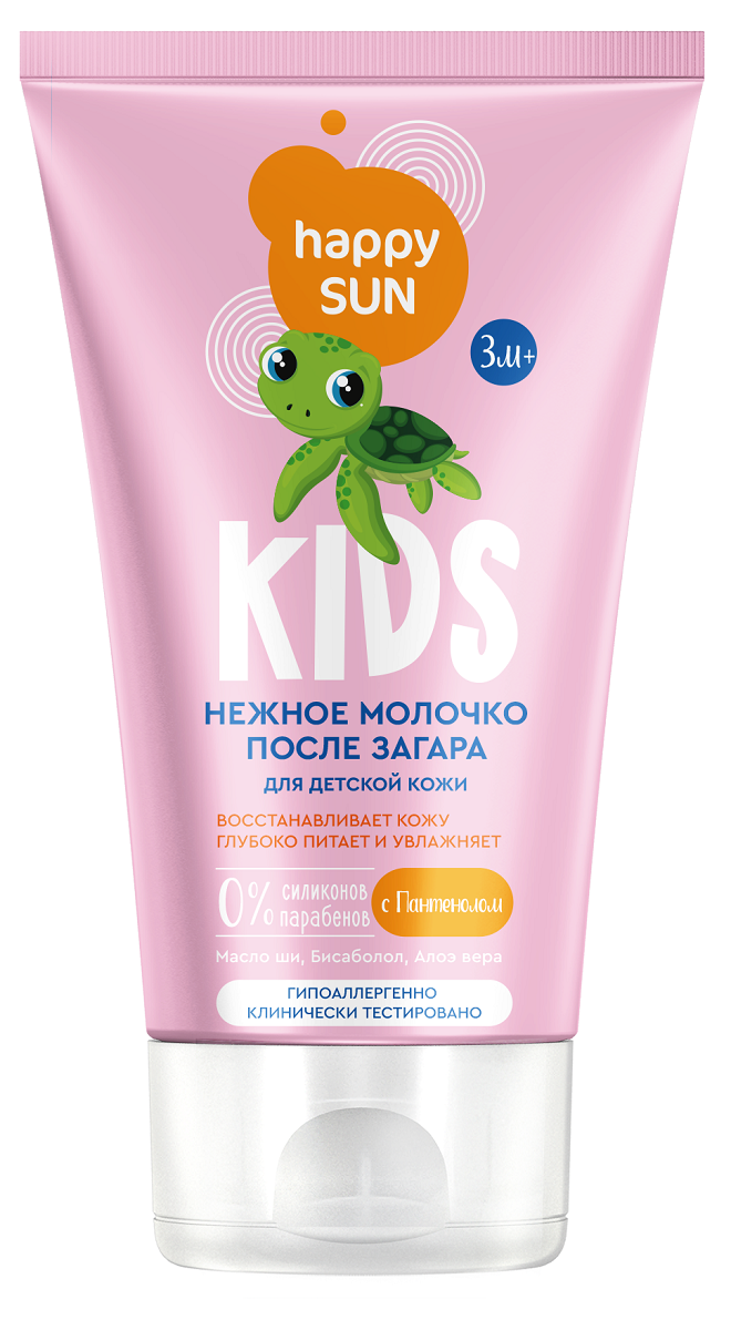 Молочко для тела Happy Sun SPF после загара 150мл р