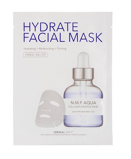 Маска для лица Dermal Premium Hydrate N.M.F Aqua натуральное увлажнение 25г - в интернет-магазине tut-beauty.by