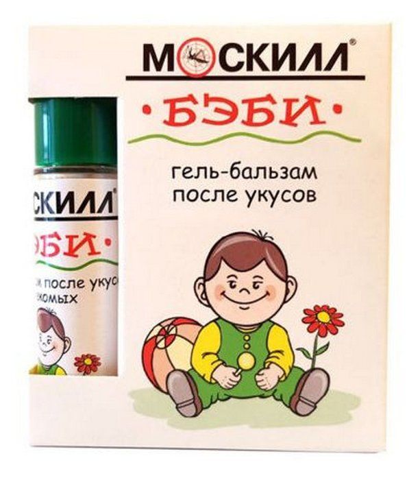 Лосьон Москилл Бэби Roll-on после укусов насекомых 12мл - в интернет-магазине tut-beauty.by
