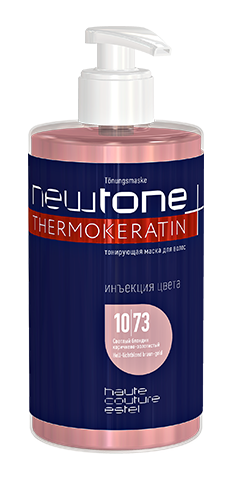 Маска для волос Estel Professional Newtone Haute Couture тон 10.73 светлый блондин коричнево-золотистый 435мл