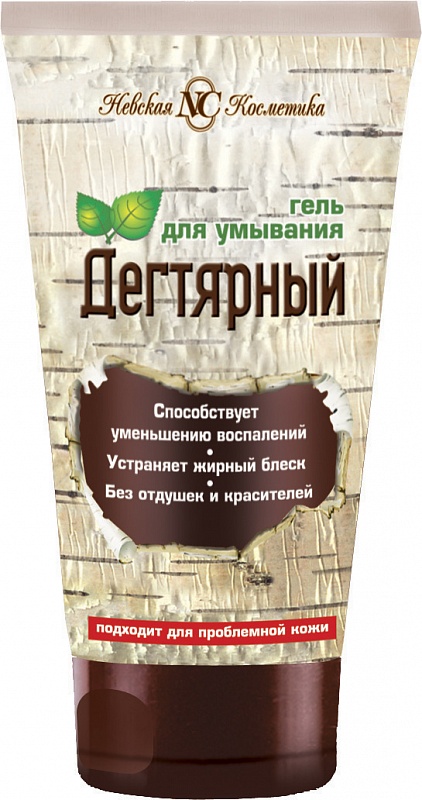 Гель для лица Невская Косметика для умывания дегтярный 150мл - в интернет-магазине tut-beauty.by. Оптовые цены. Скидки.