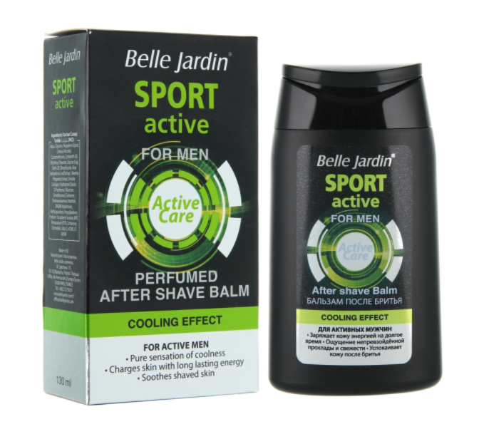 Бальзам после бритья Belle Jardin Activ Care Sport Active успокаивающий и увлажняющий 130мл