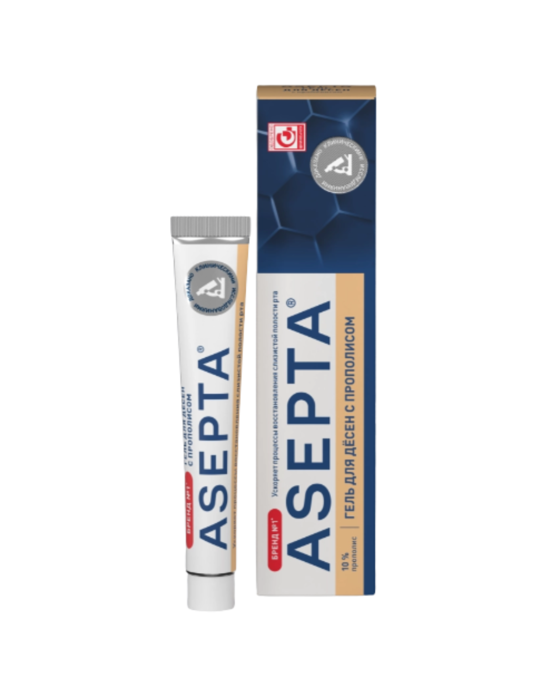 Гель для десен ASEPTA с прополисом 10гр - в интернет-магазине tut-beauty.by