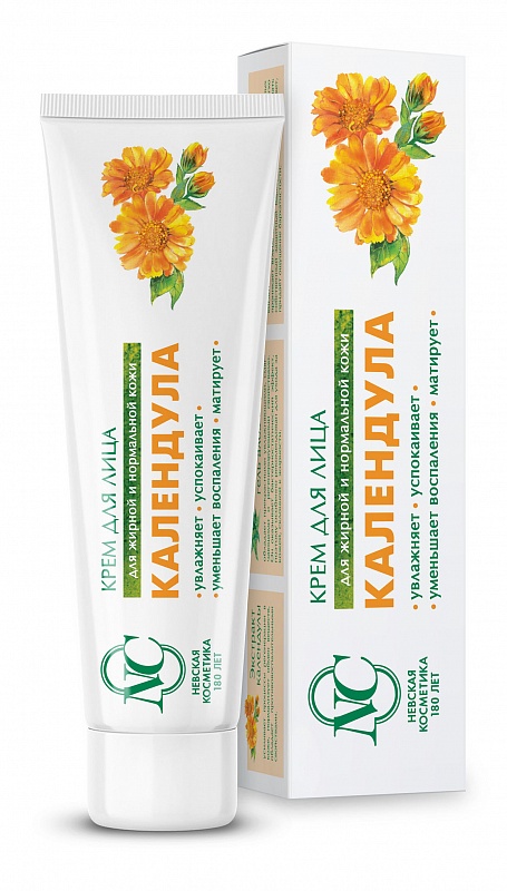 Крем для лица Невская Косметика с календулой 40мл